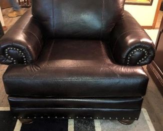NEW LEATHER CHAIR