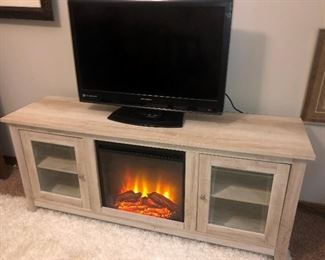 NEW TV STAND/FIREPLACE