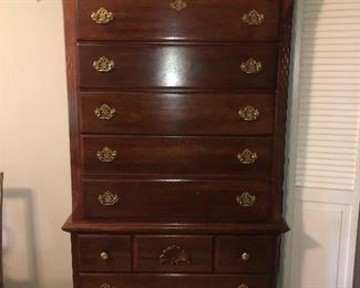 ETHAN ALLEN HIGH BOY CHEST