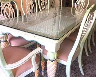 LEXINGTON TABLE & 8 CHAIRS