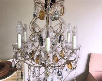 ITALIAN BEADED CHANDELIER