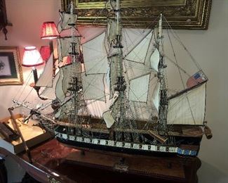 USS CONSTITUTION LARGE SHIP