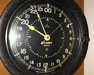 US NAVY CLOCK