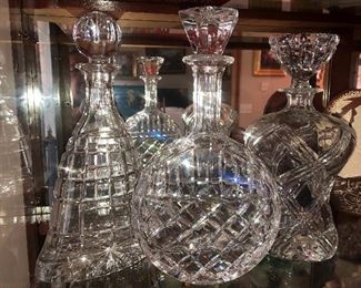 CRYSTAL DECANTERS