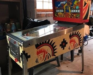 Big Indian 70’s Pinball Machine 