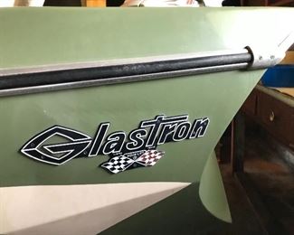 Classic Vintage Boat, trailer and Evinrude motor