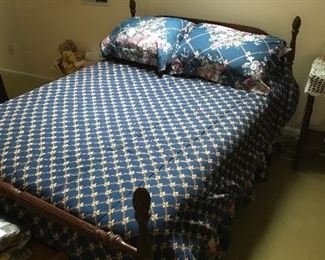 Queen size cherry bed: