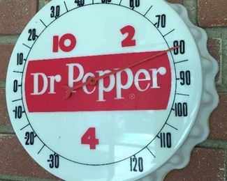 Dr. Pepper Bottle Cap Thermometer