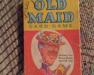 Vintage Old Maid Cards