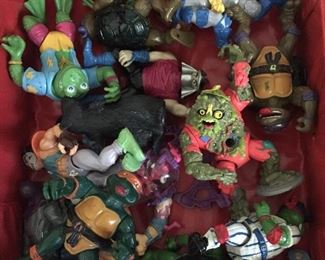 Assorted Ninja Turtles Figures