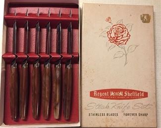 Regent Sheffield Steak Knives