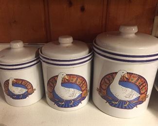 Duck Themed Canister Set