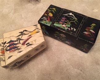 Vintage Japanese Jewelry Boxes