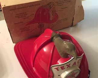 Texaco Fire Chief Hat in Original Box