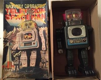 ALPS Television Spaceman Robot in Box(1960's/Battery Operated)