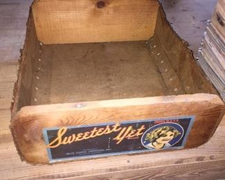 Wooden Fruit Crate