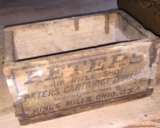 Old Peters Ammunition Box