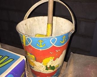 Tin Litho Sand Pail