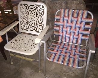 Vintage Folding Chairs
