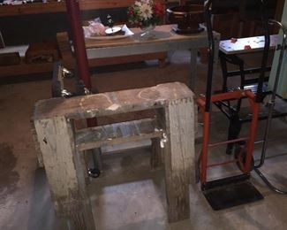 Hand Truck/Saw Horses