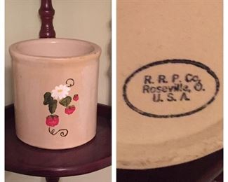 Small Roseville Crock 