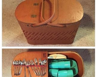 Wicker Picnic Basket
