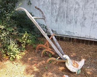 Old Hand Plow