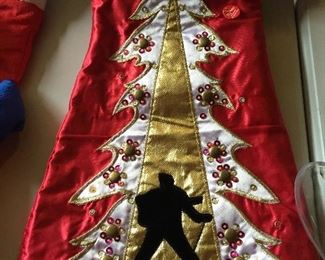 Elvis Illuminated Musical Stocking