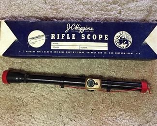 JC Higgins Rifle Scope