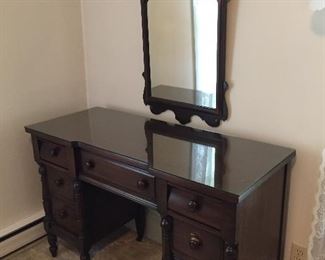 Antique Dresser and Mirror