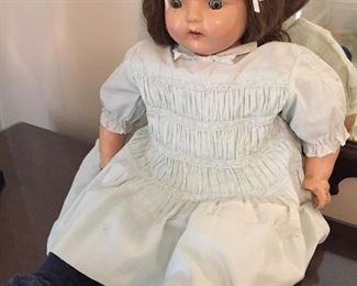 Early Large Composition Doll