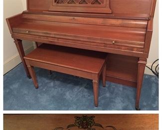 Wurlitzer Piano and Bench