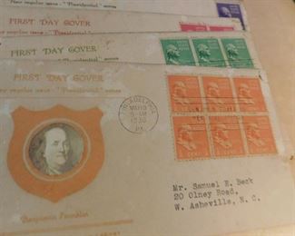 Grouping of First Day Covers