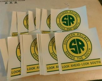 Vintage Southern Railway Stickers