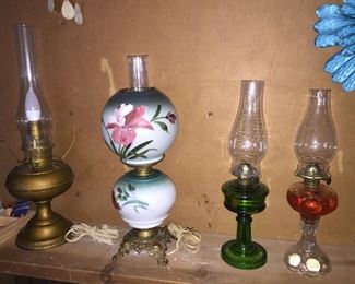 Old Oil Lamps/GWTW Lamp