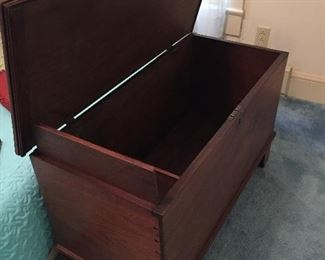 Early Dovetailed Davidson County Blanket Chest