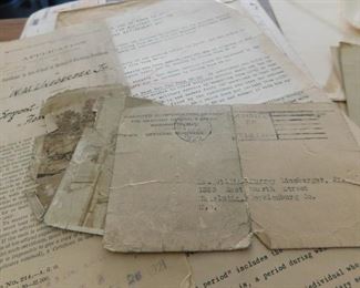 Old Military Paperwork