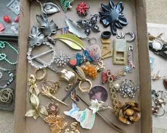 Costume Jewelry Pins