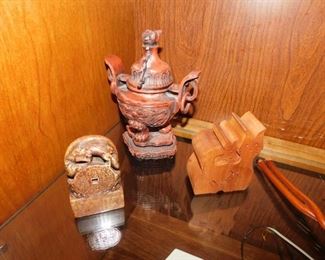 Wooden Oriental Figurines/Puzzle
