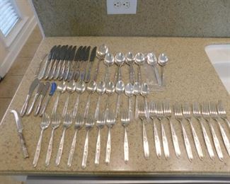 Towle Rose Solitaire Sterling Flatware