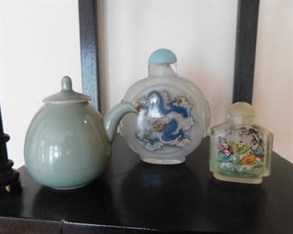 Oriental Snuff Jars