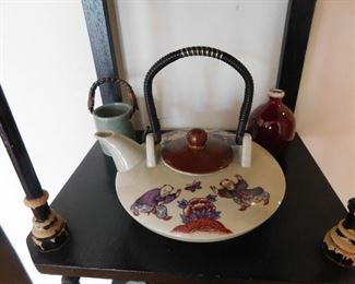 Oriental Themed Teapot