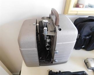 Old Bell and Howell Movie Projector