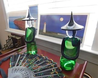 Art Glass Japanese Figurines