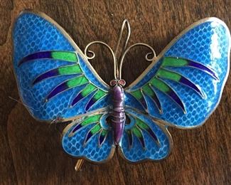 Enameled Butterfly