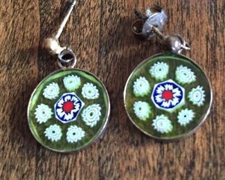 Millefiori Earrings