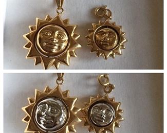 14K Gold Pendants