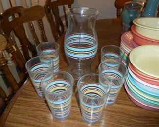 6 Fiesta glasses!