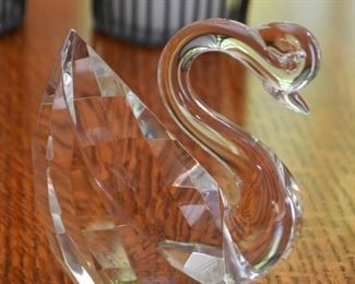 Crystal Miniatures - Larger Swan