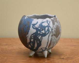 Art Pottery Vase, Signed
